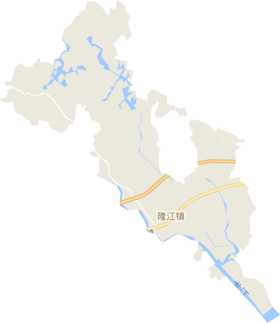 隆江镇电子地图