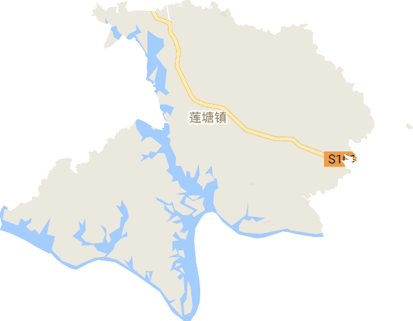 莲塘镇电子地图