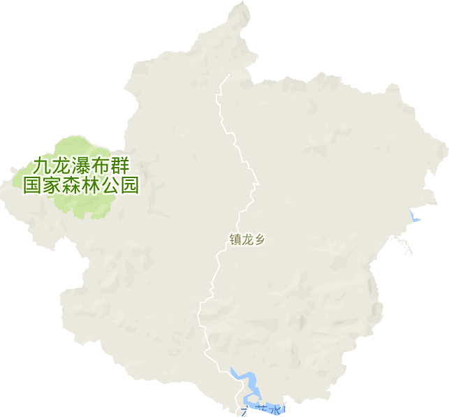 镇龙乡电子地图