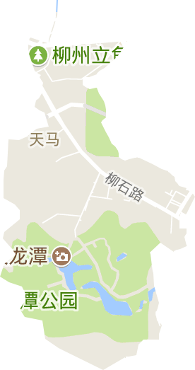 天马街道电子地图