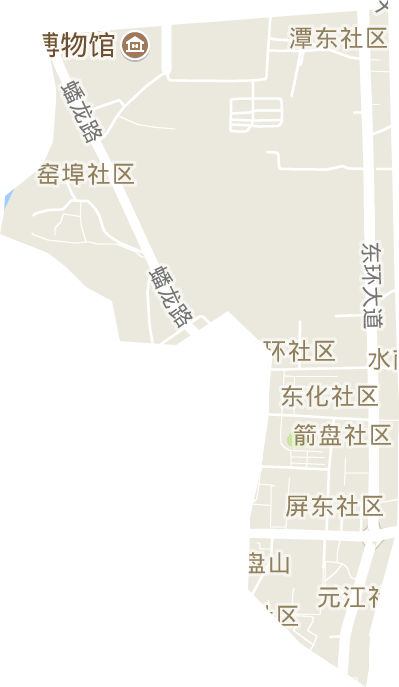 箭盘山街道电子地图