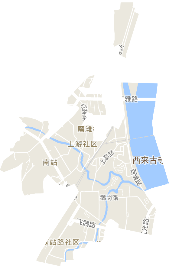 南站街道电子地图