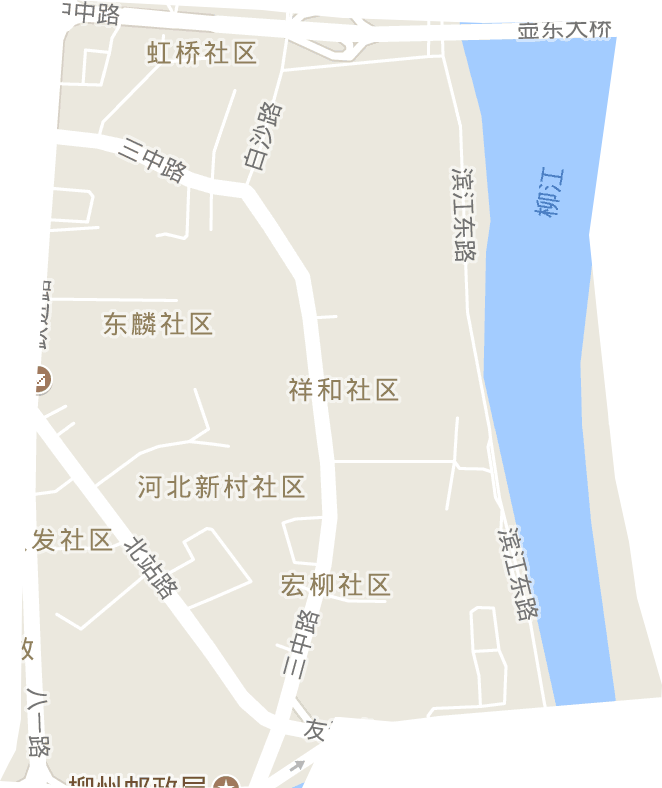 解放街道电子地图