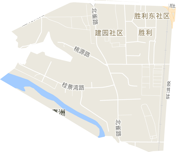 胜利街道电子地图