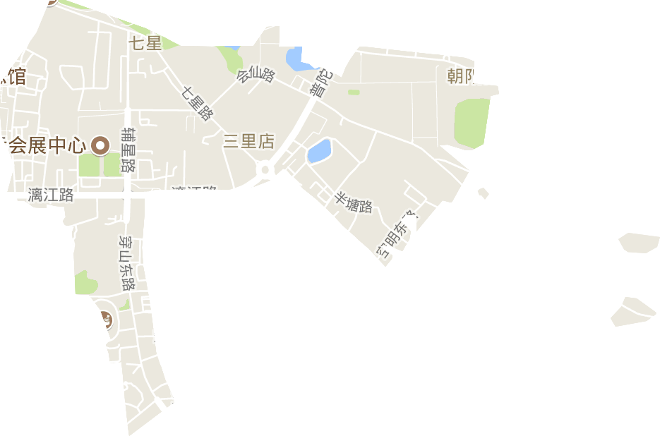 七星区街道电子地图