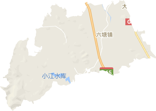 六塘镇电子地图