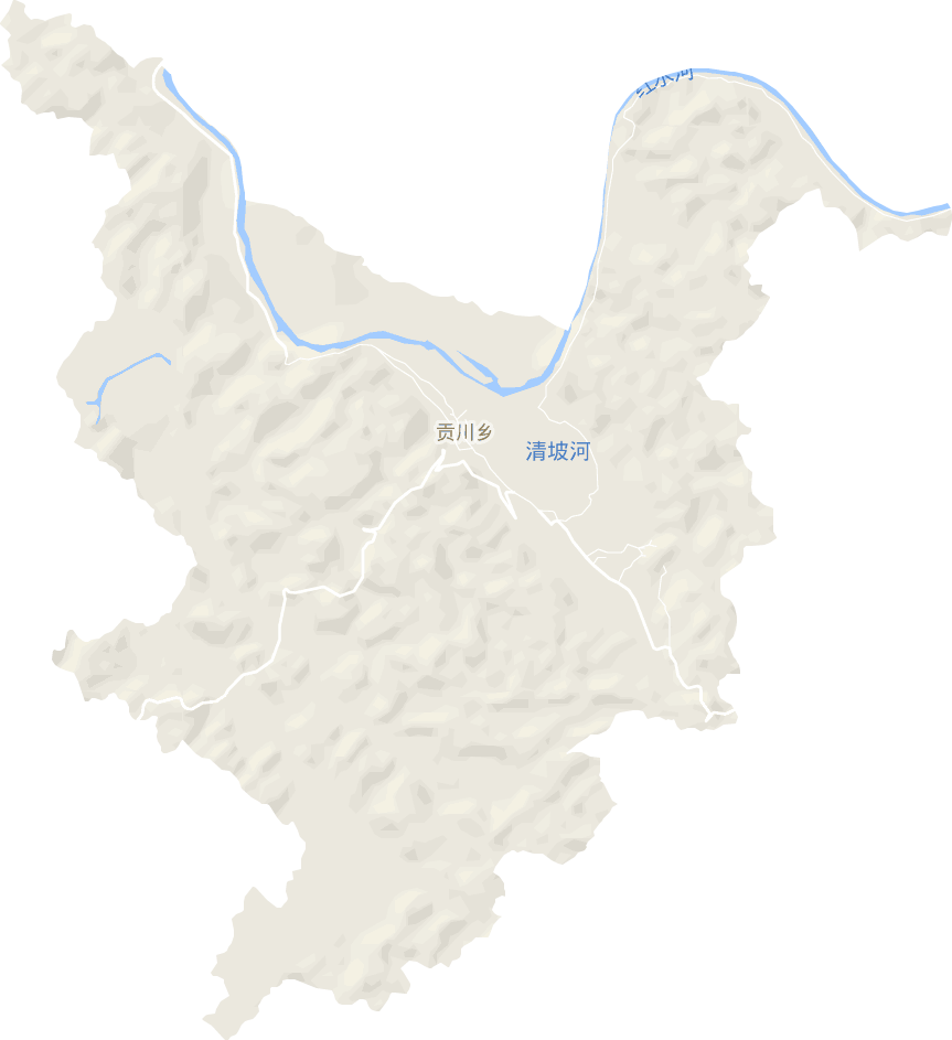 贡川乡电子地图