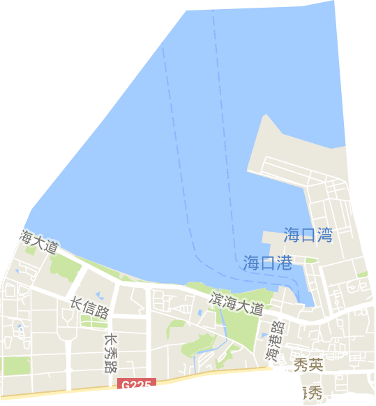 海秀街道电子地图