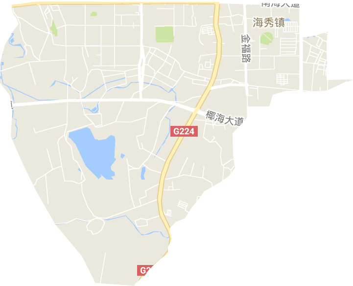 海秀镇电子地图