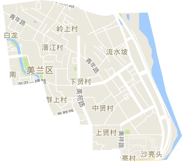 白龙街道电子地图