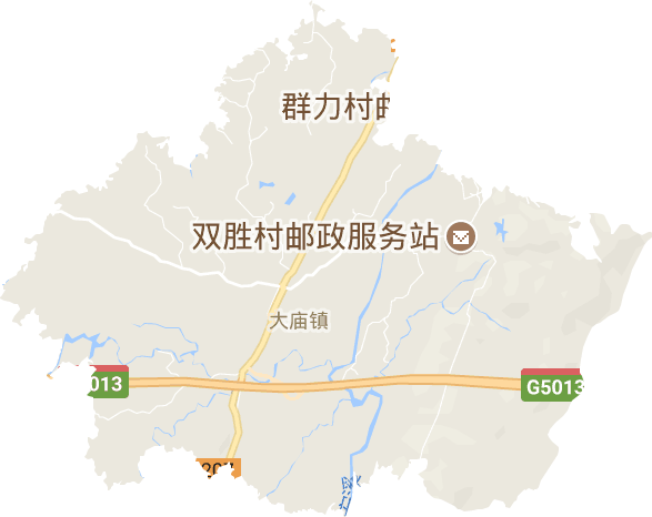 大庙镇电子地图