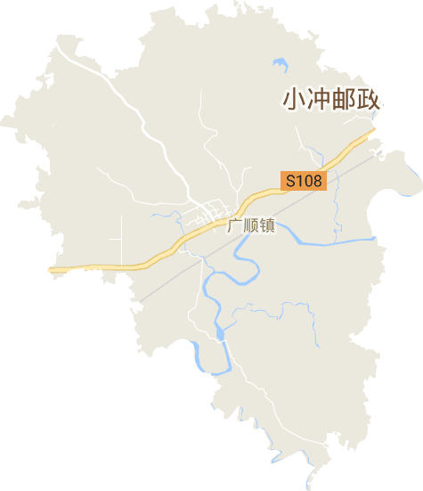 广顺街道电子地图