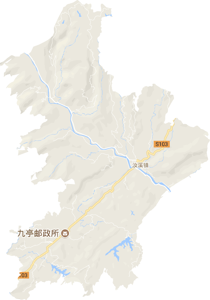 汝溪镇电子地图