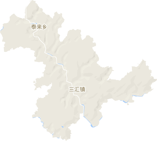 三汇镇电子地图