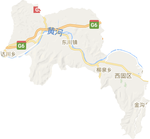 西固区电子地图