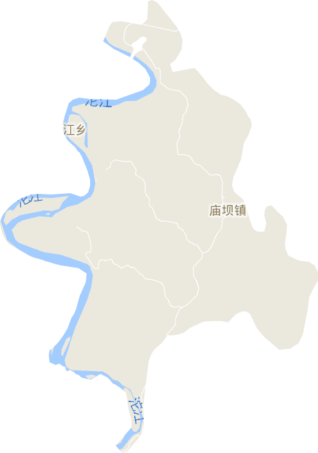 庙坝镇电子地图