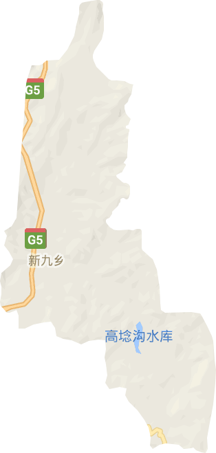 新九乡电子地图