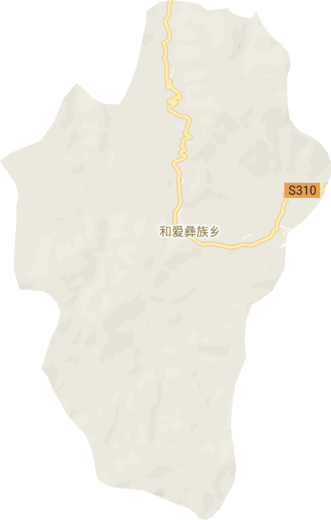 和爱彝族乡电子地图