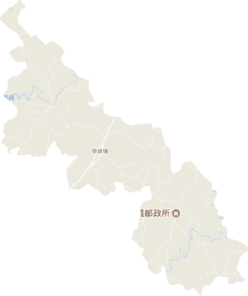 奇峰镇电子地图