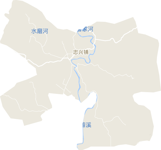 忠兴镇电子地图