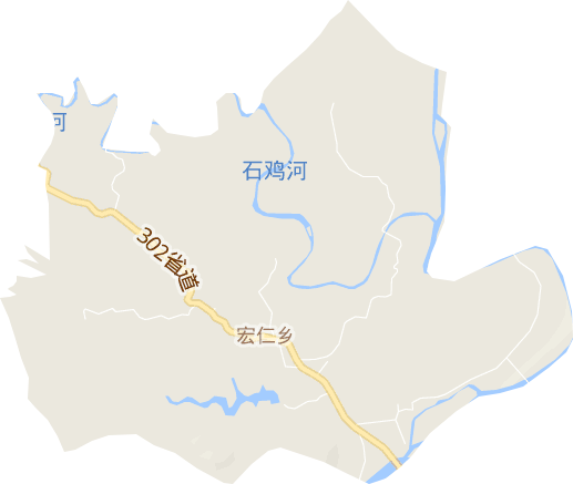 宏仁乡电子地图