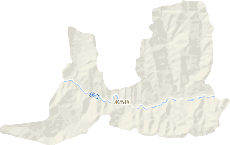 水晶镇电子地图