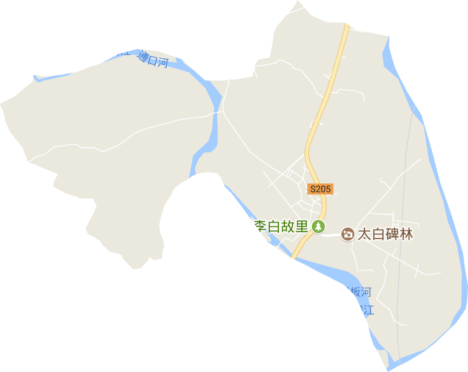 青莲镇电子地图