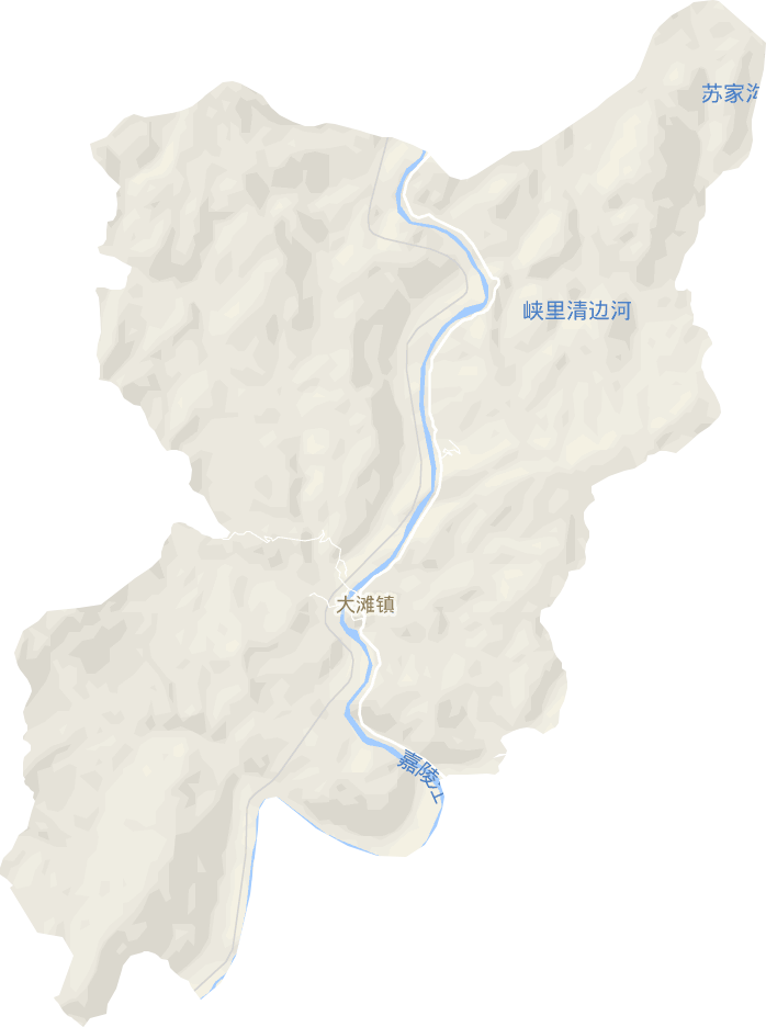 大滩镇电子地图