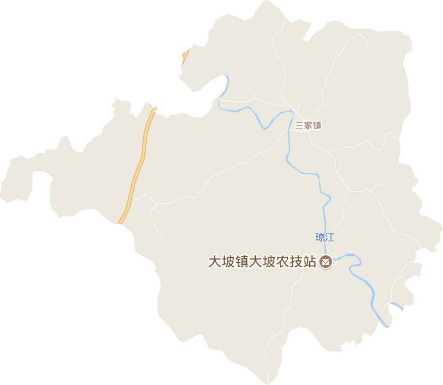 三家镇电子地图