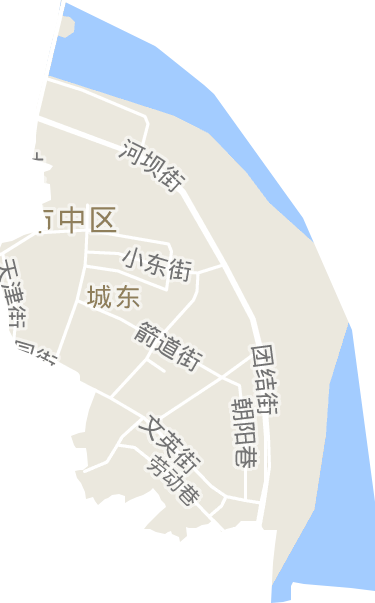 城东街道电子地图