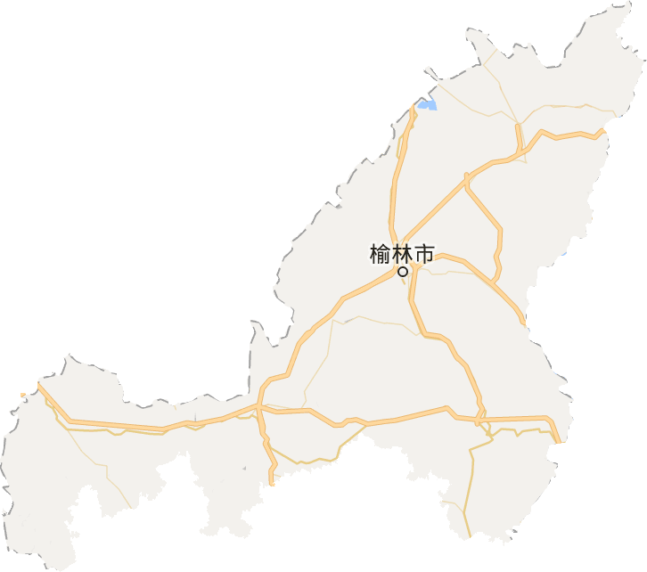 榆林市电子地图