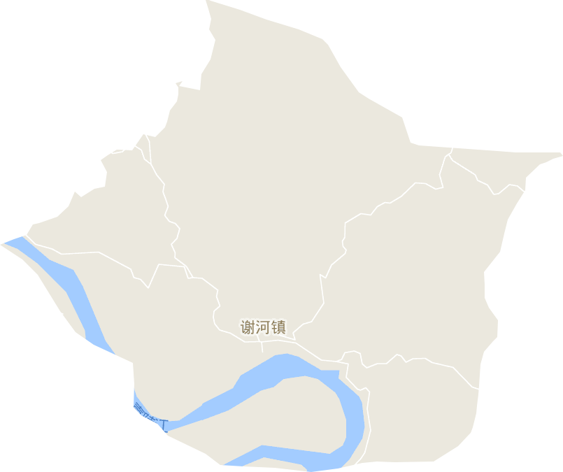 谢河镇电子地图