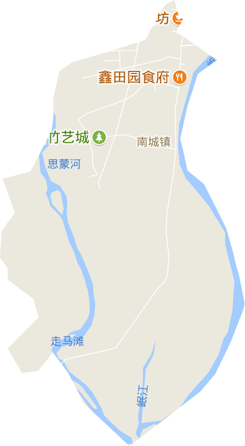 南城镇电子地图