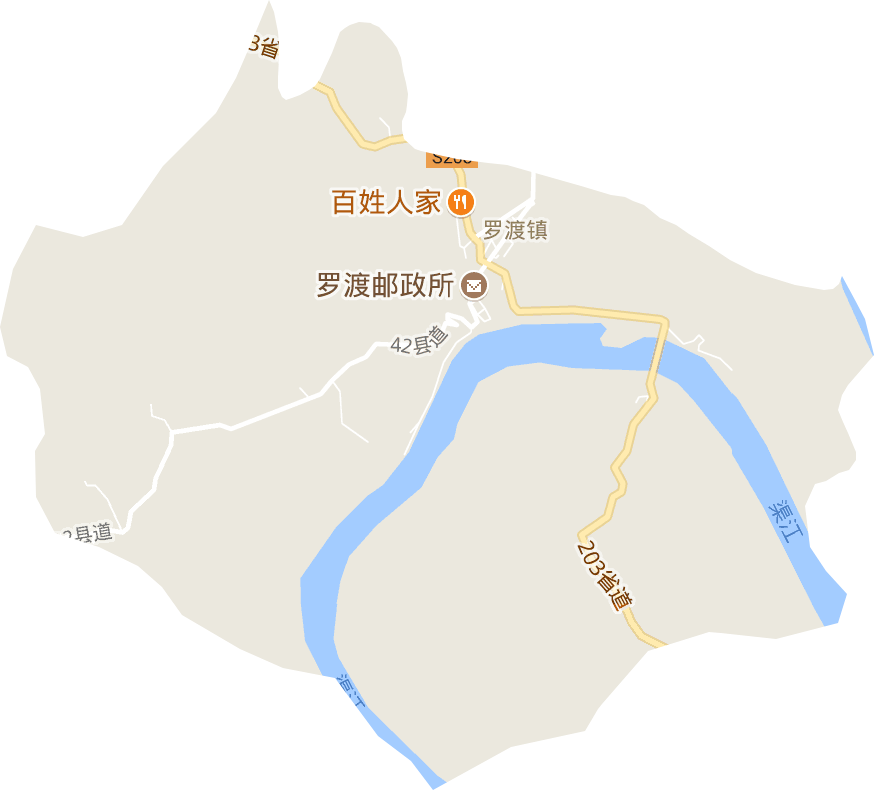 罗渡镇电子地图