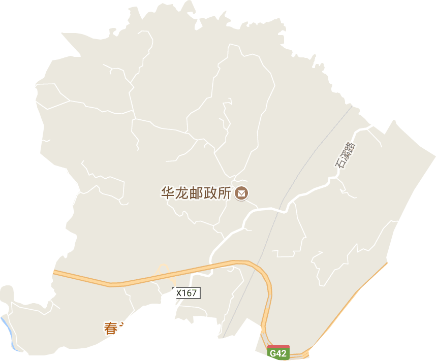 华龙街道电子地图