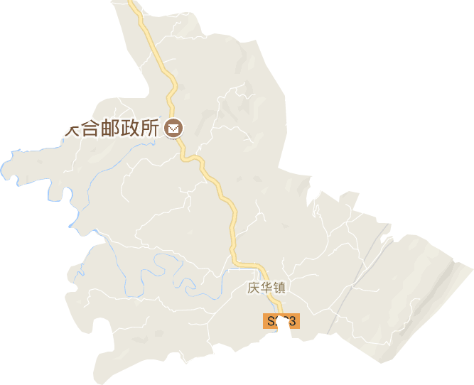 庆华镇电子地图