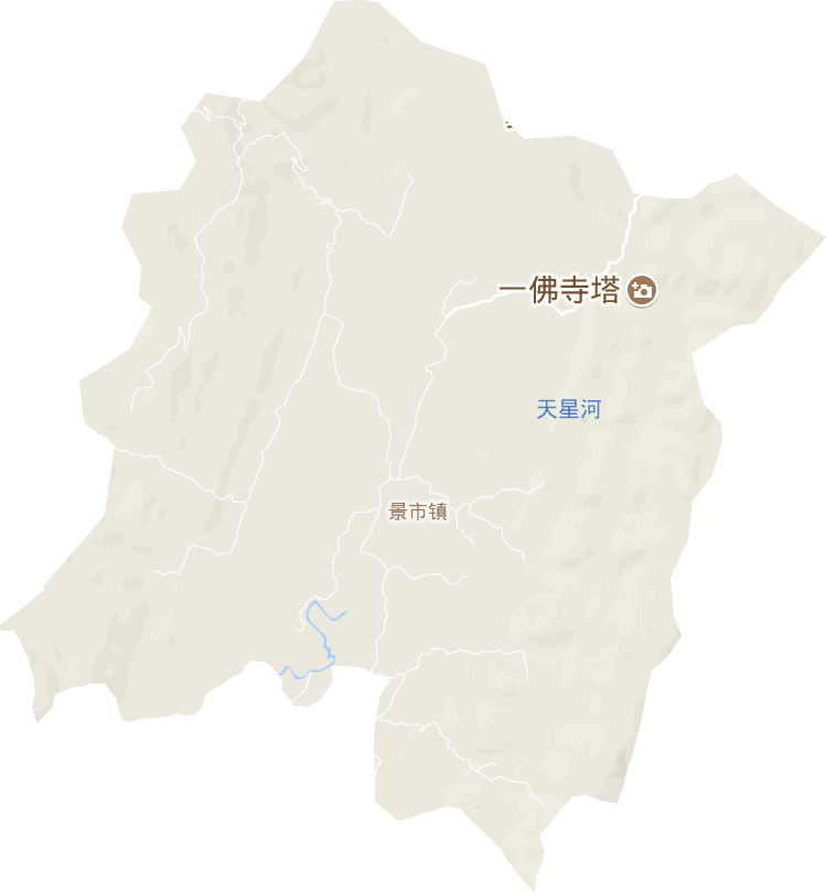 景市镇电子地图