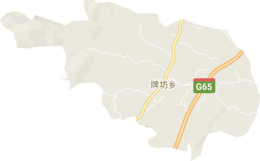 牌坊乡电子地图