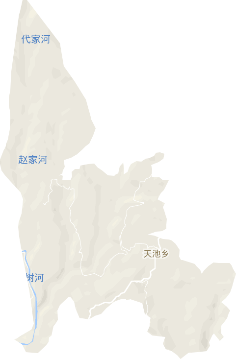 天池乡电子地图