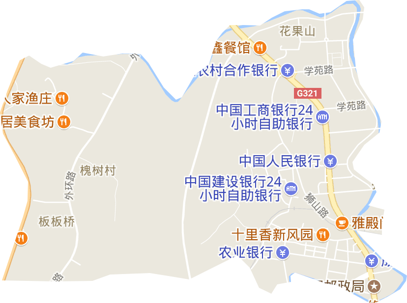 狮子山街道电子地图