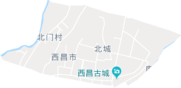 北城街道电子地图