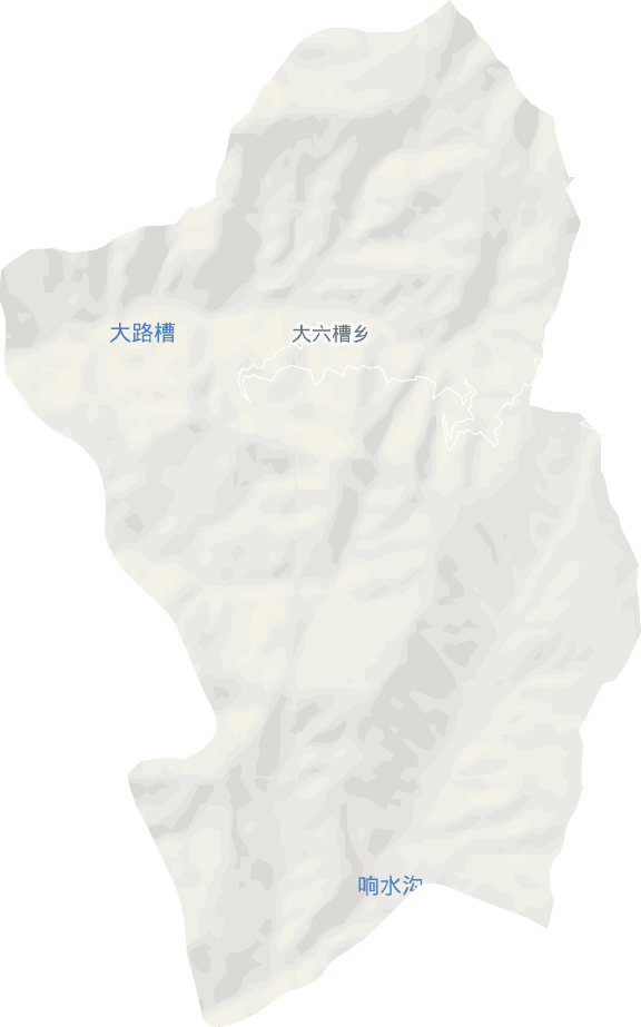 大六槽乡电子地图