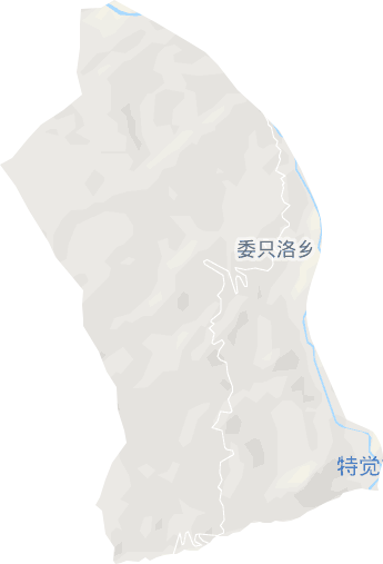 委只洛乡电子地图