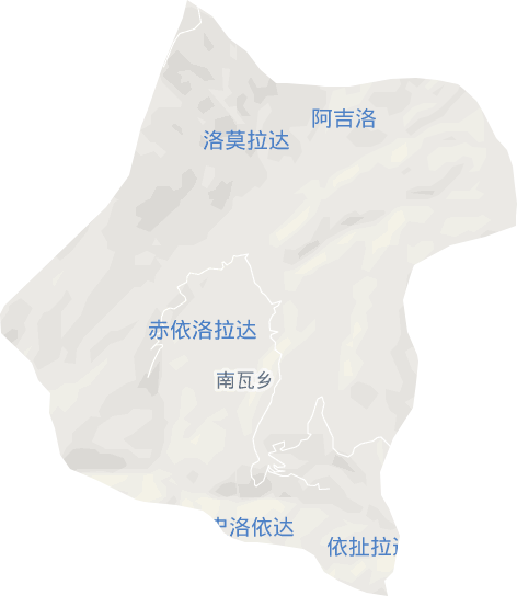 南瓦乡电子地图