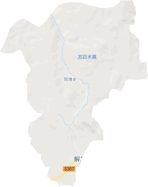 尼地乡电子地图