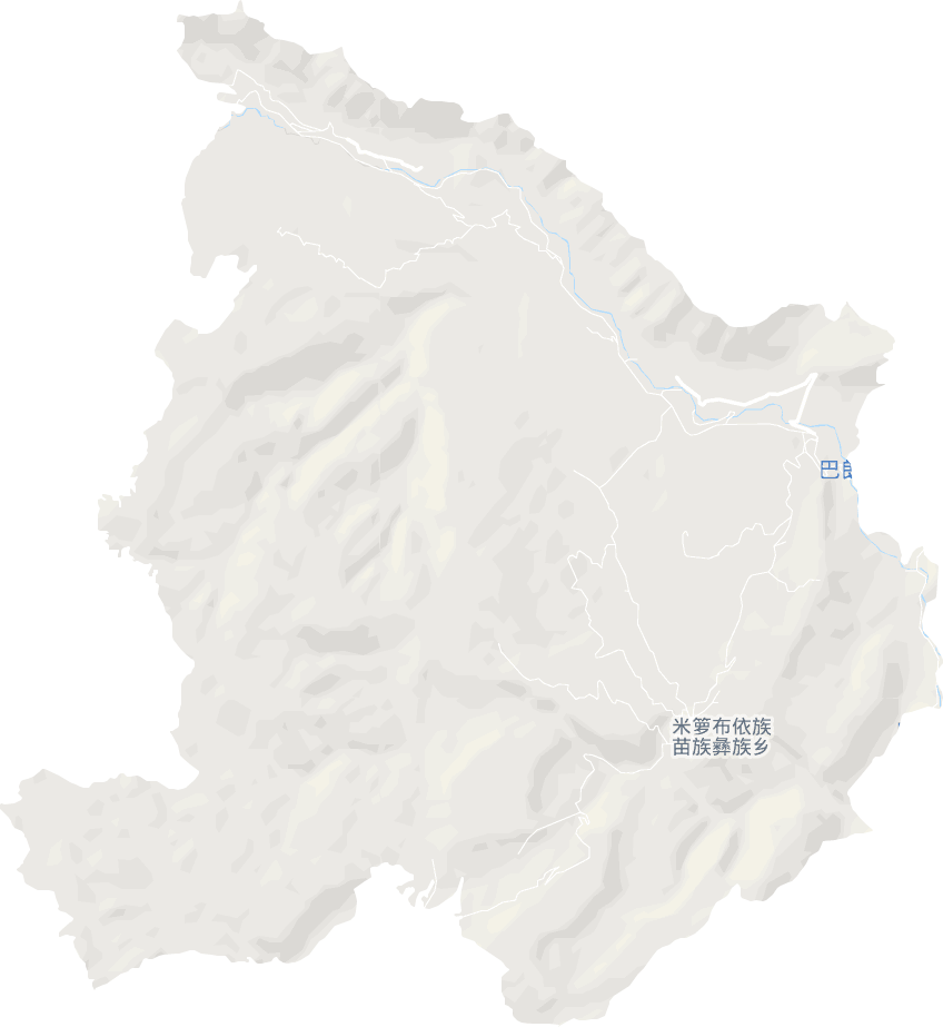 米箩布依族苗族彝族乡电子地图