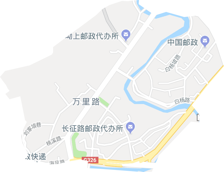 万里路街道电子地图