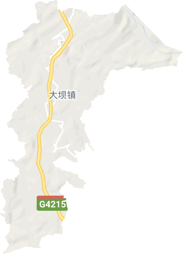 大坝镇电子地图