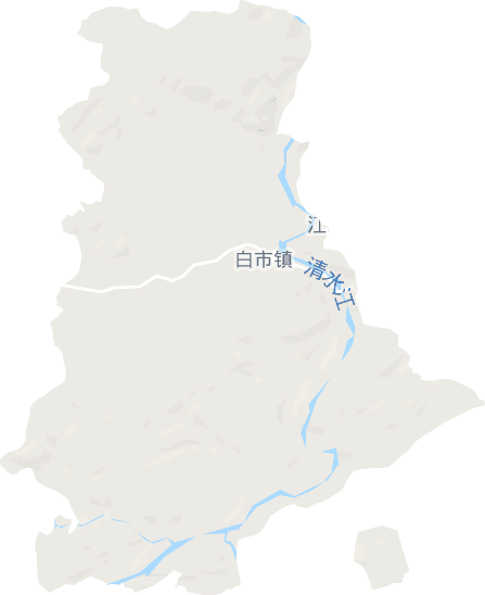 白市镇电子地图