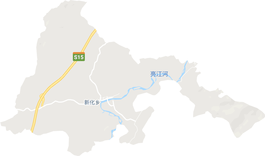 新化乡电子地图